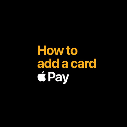 how to add a card apple pay black